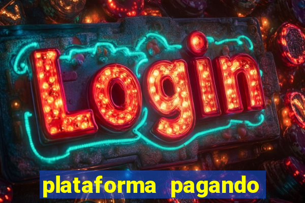 plataforma pagando no cadastro